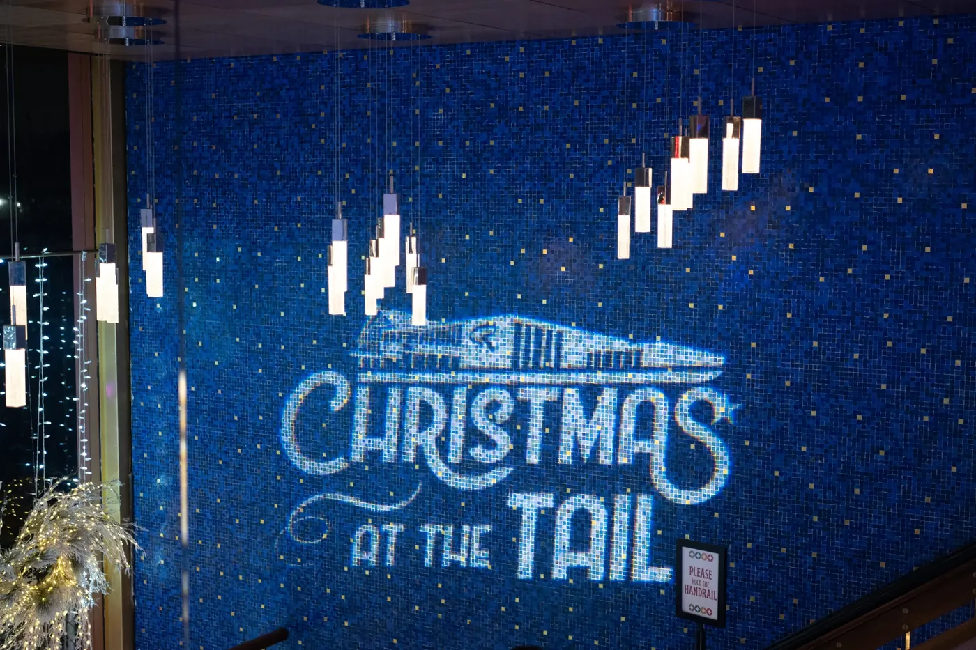 The Christmas at the Tail wall