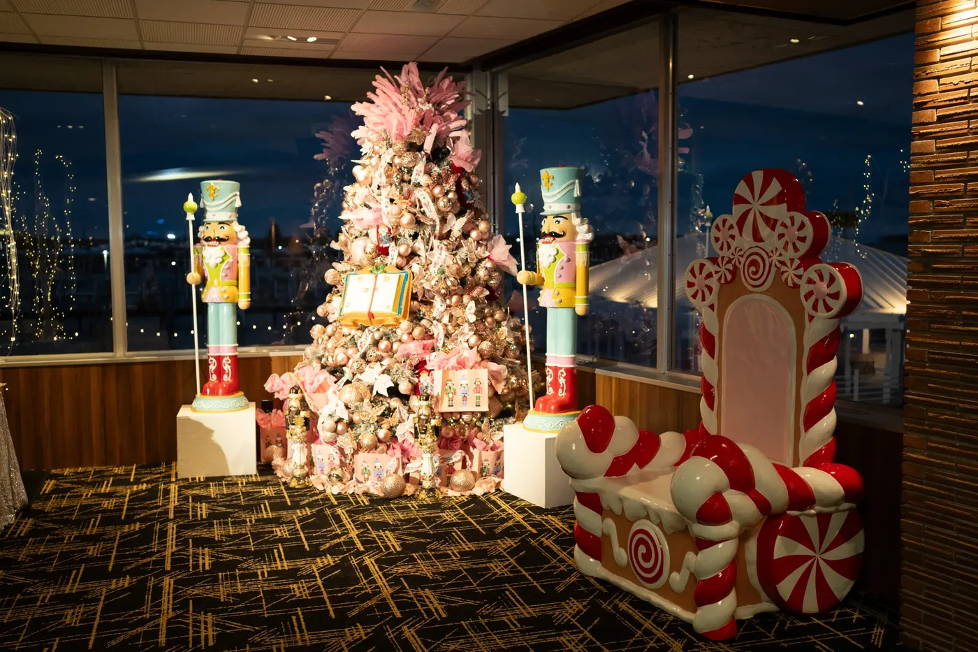 Nutcrackers and candy canes