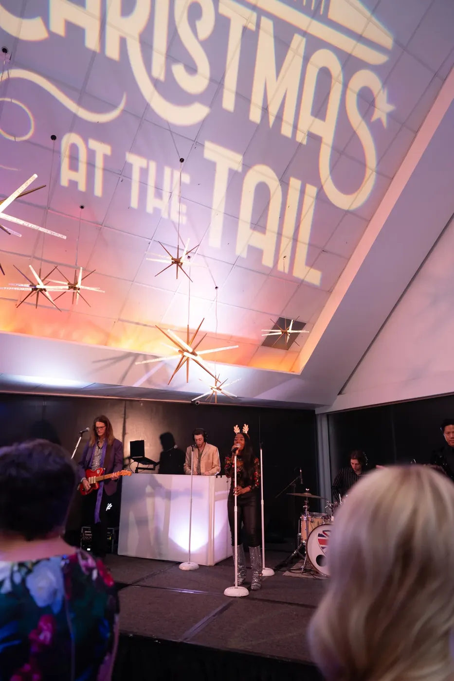 Christmas at the Tail marquee