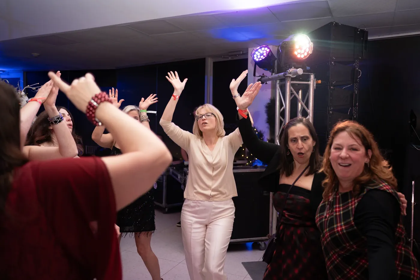 Hands up on the dance floor