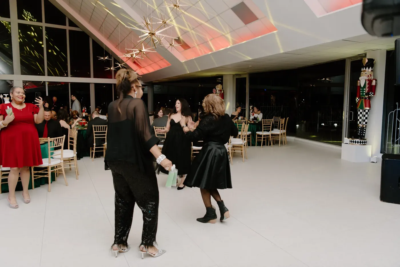 Dancing by the windows