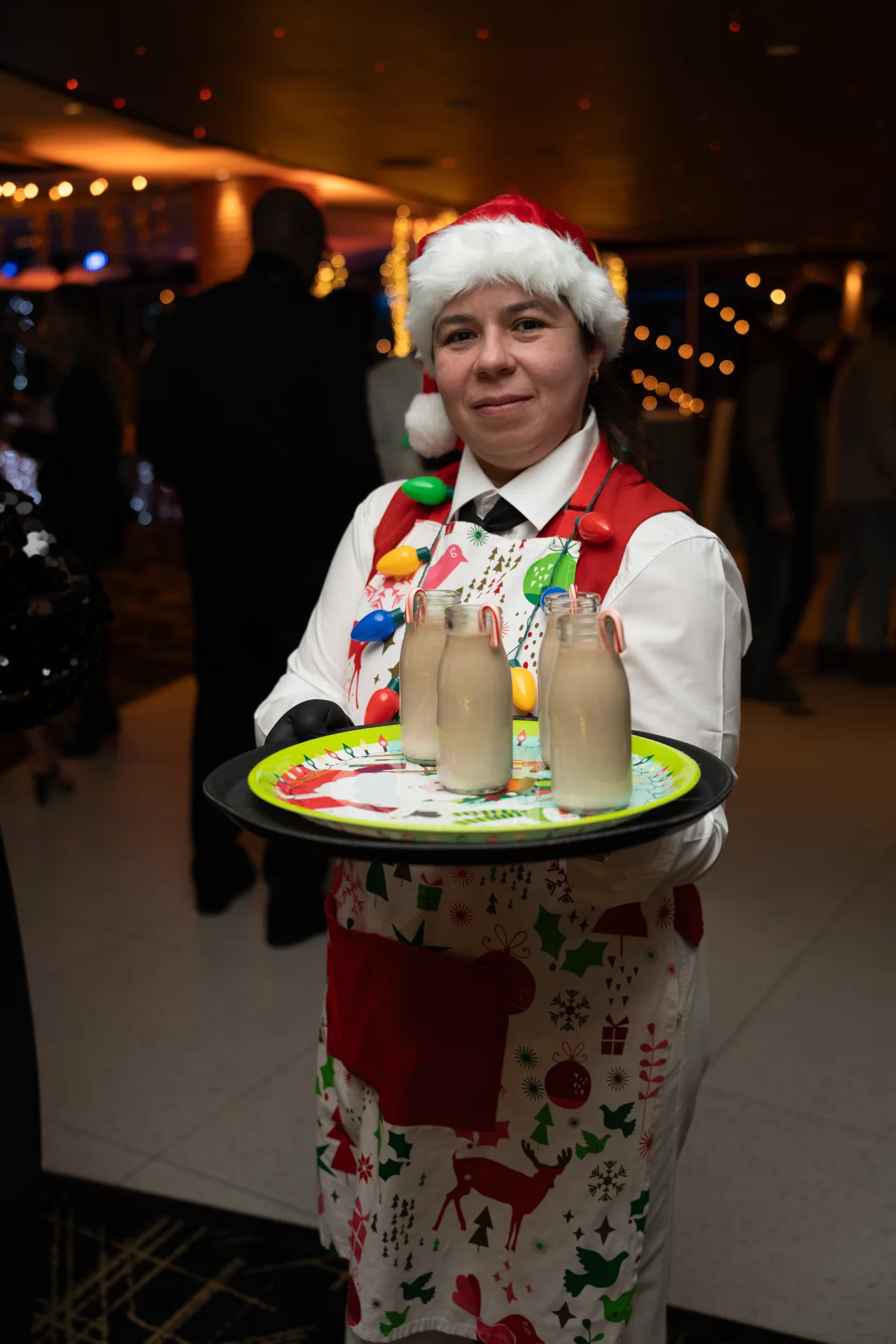 Milk and cookies shooters